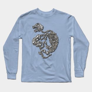 Long Sleep Dino with Eggs Long Sleeve T-Shirt